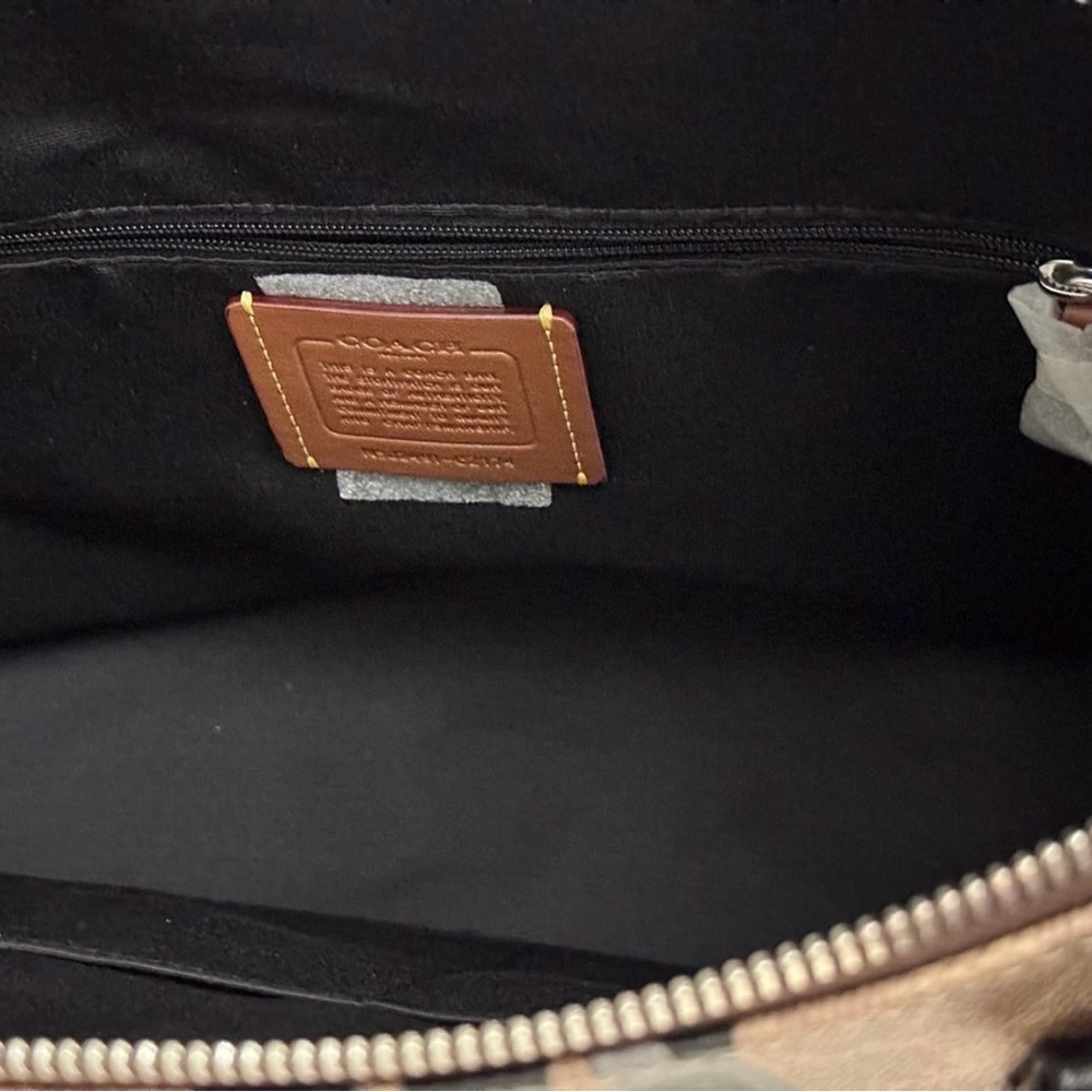 NWT Coach Gallery Tote Bag In Signature Canvas With Bow Print CZ174 - Picture 8 of 12